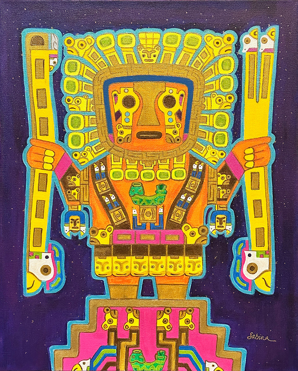 Sabina Espinet "The Magician / Viracocha"