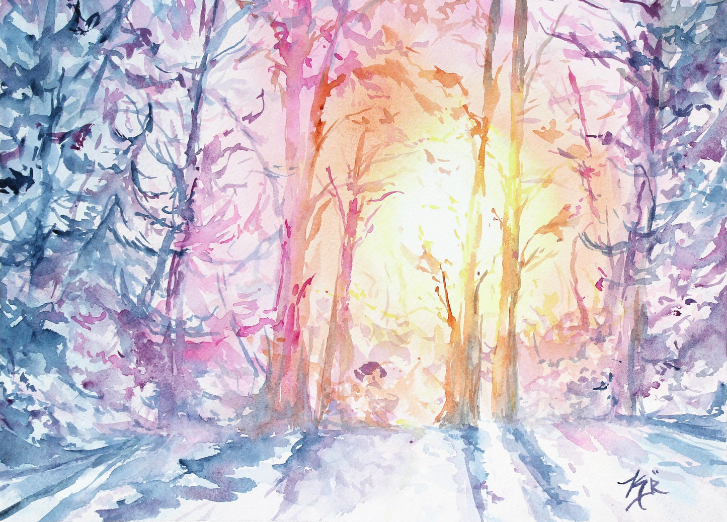 Lisa Jordan "Winter Glow"
