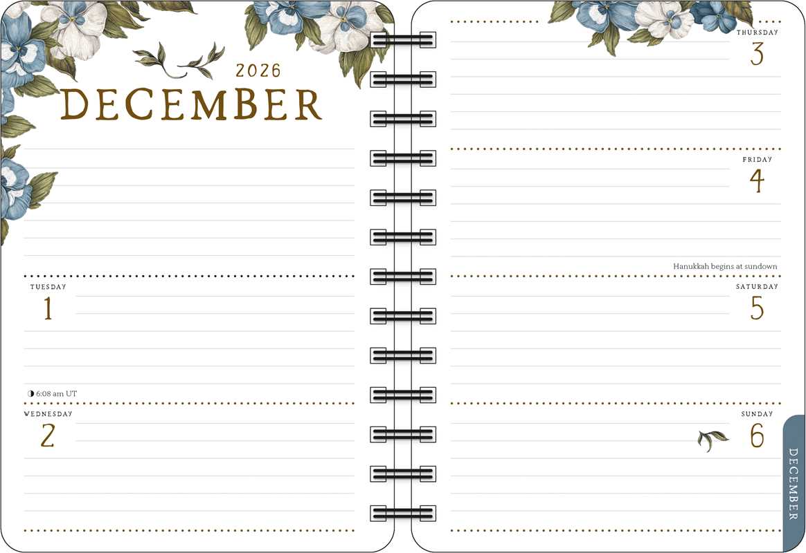 Woodland Wardens 2026 Weekly Planner by Jessica Roux