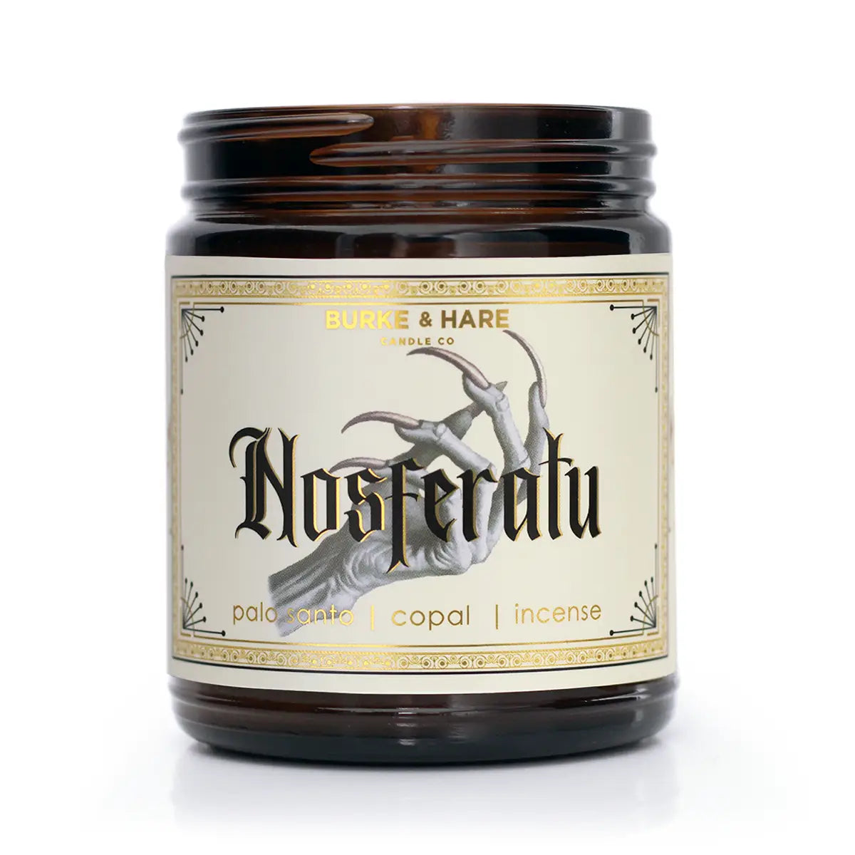 Burke & Hare Co. "Nosferatu" Palo Santo Candle *PRE-ORDER*