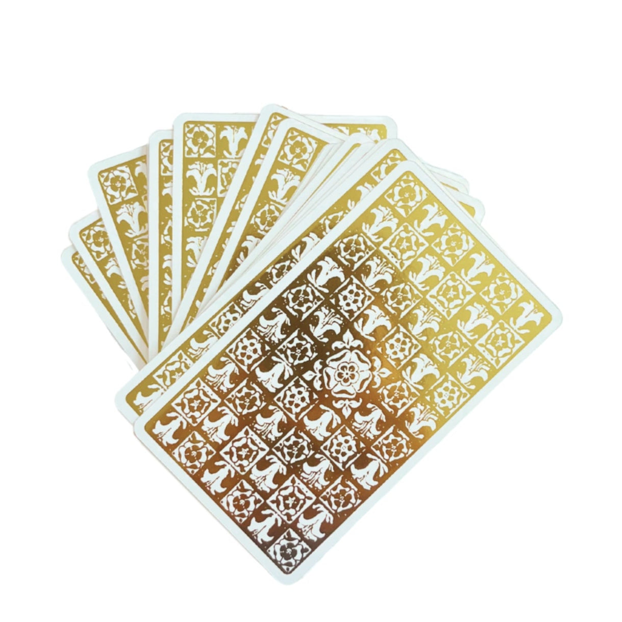 White & Gold Foil Tarot Deck and Guidebook