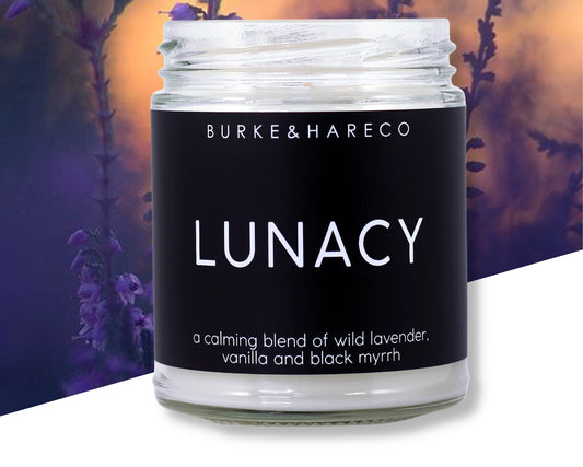 Burke & Hare Co. "Lunacy" Lavender & Myrrh Candle *PRE-ORDER*