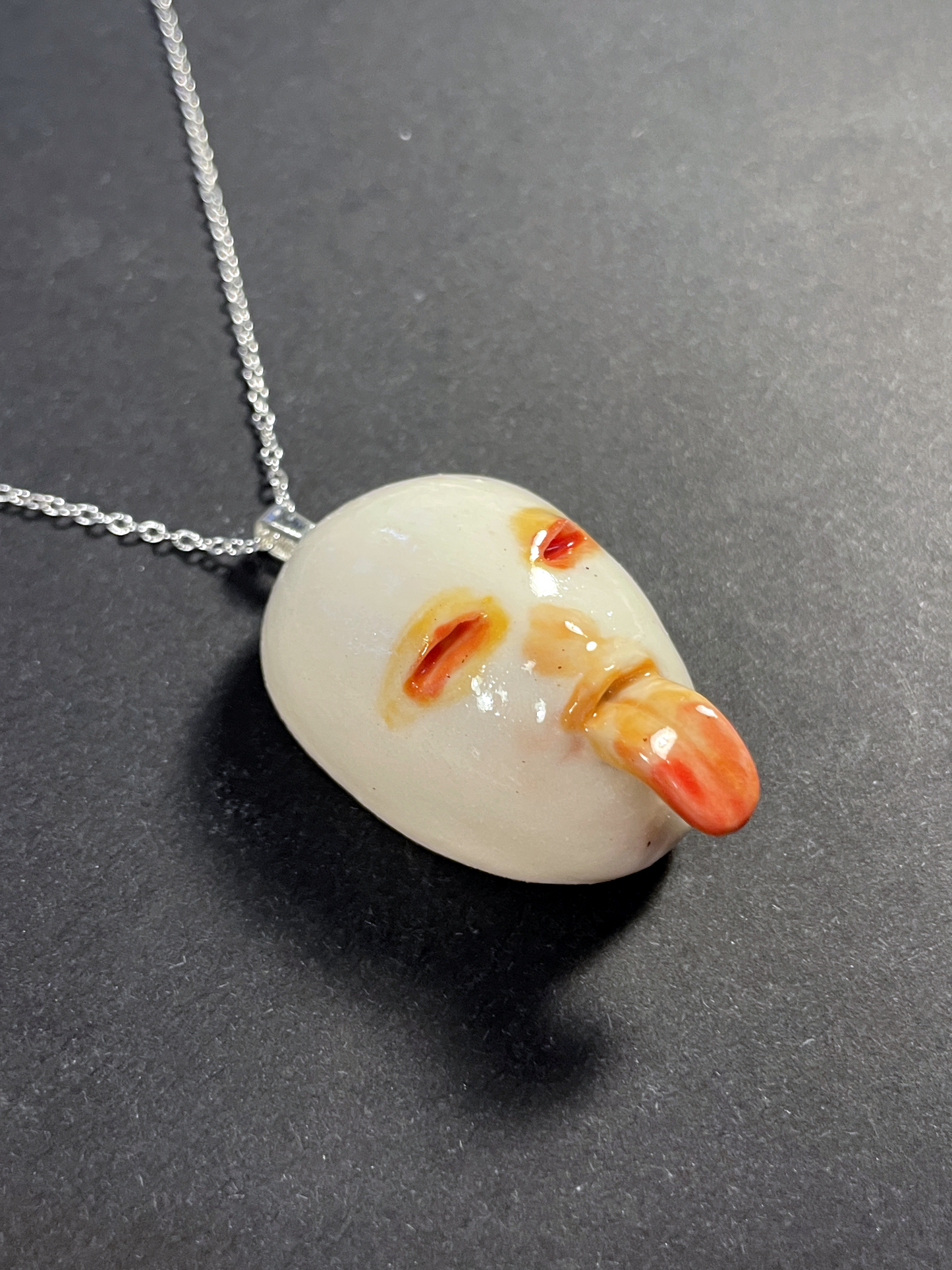 Carmen Cano "Confusion" Ceramic Pendant