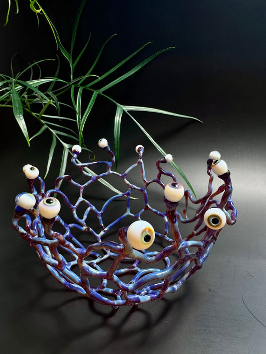 Sue Kim / Saze Glass "Eye Bowl - Pink"