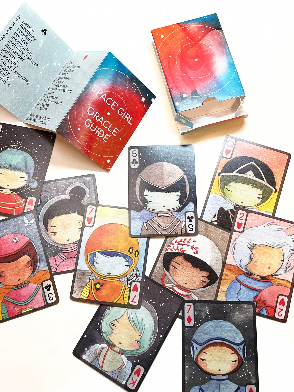 Space Girl Deck by Stasia Burrington