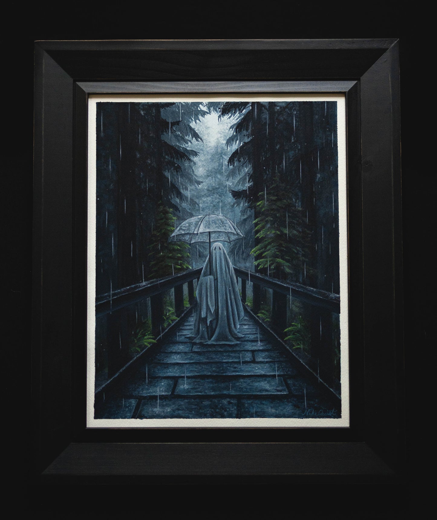 Gloomy Grove "Along the Way" Original Painting