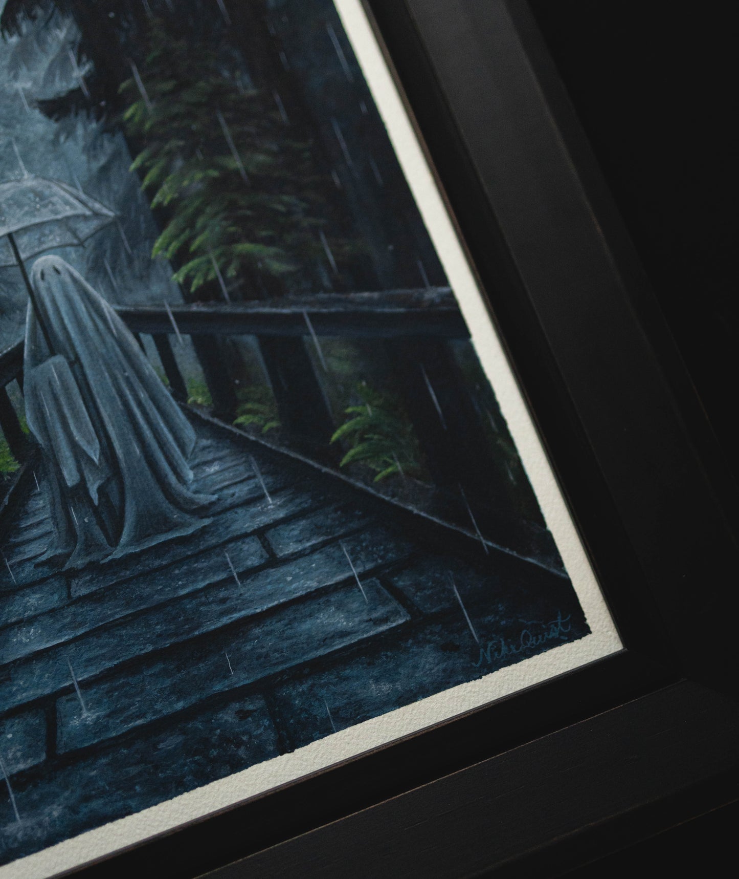 Gloomy Grove "Along the Way" Original Painting