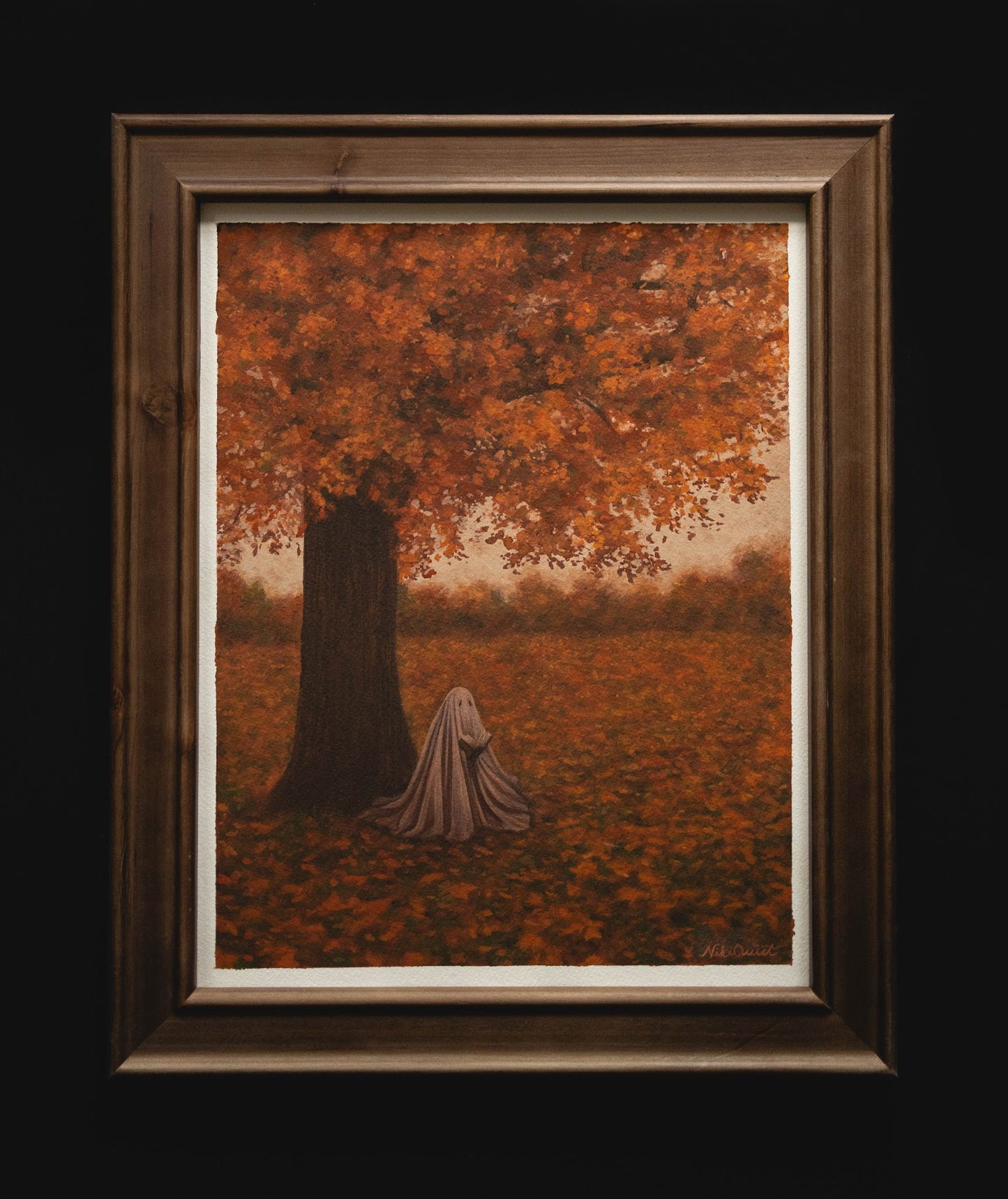 Gloomy Grove "The Reader" Original Painting