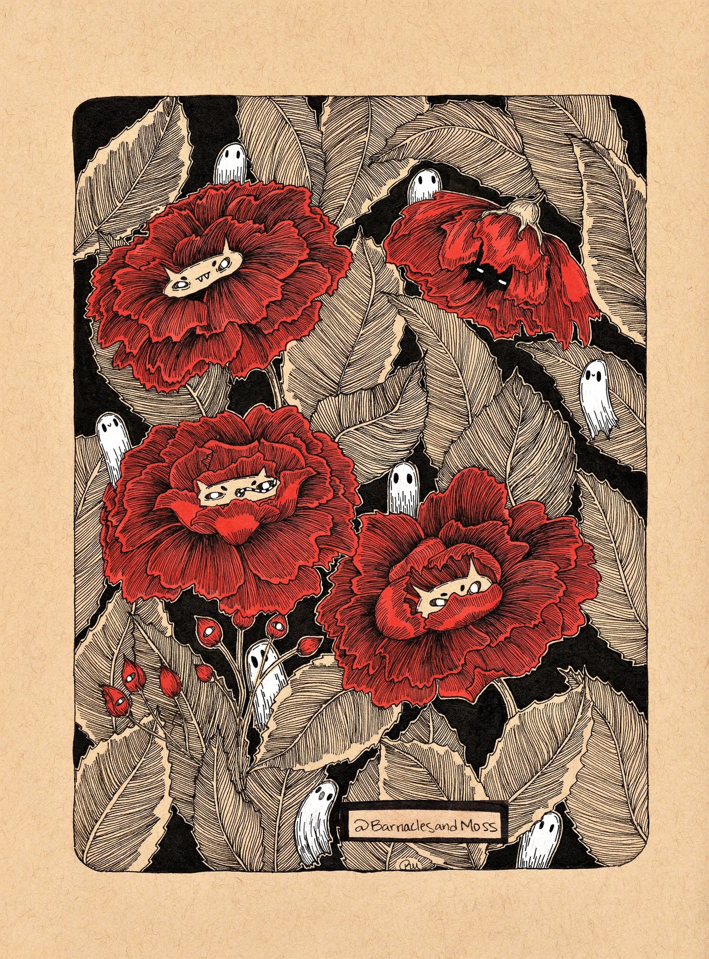 Barnacles and Moss "Botanical Beasties"