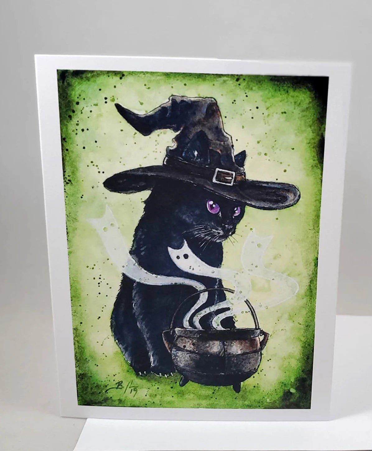 Clockwork Art "Catwitch Cauldron" Print
