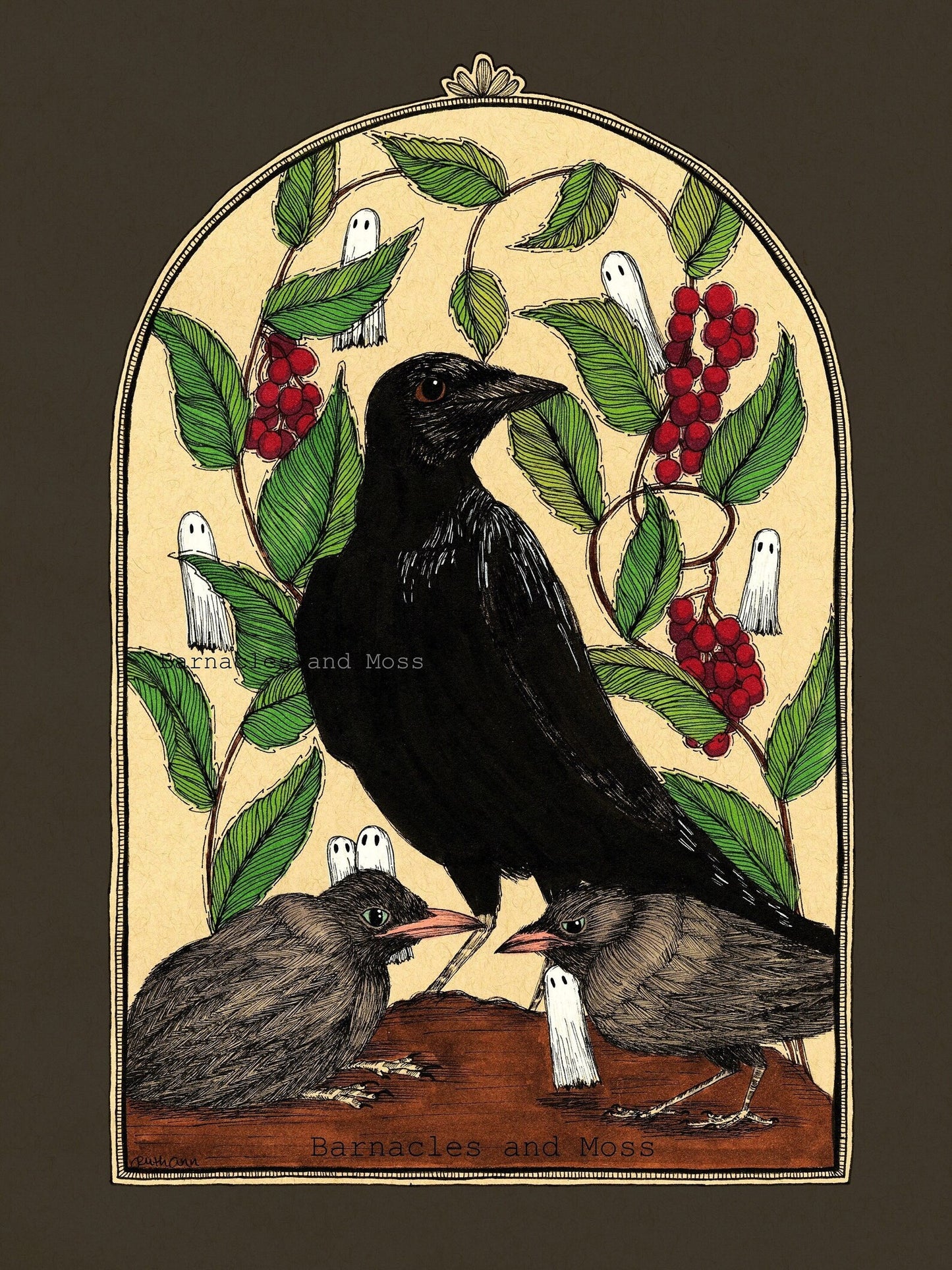 Barnacles and Moss "Baby Crows"