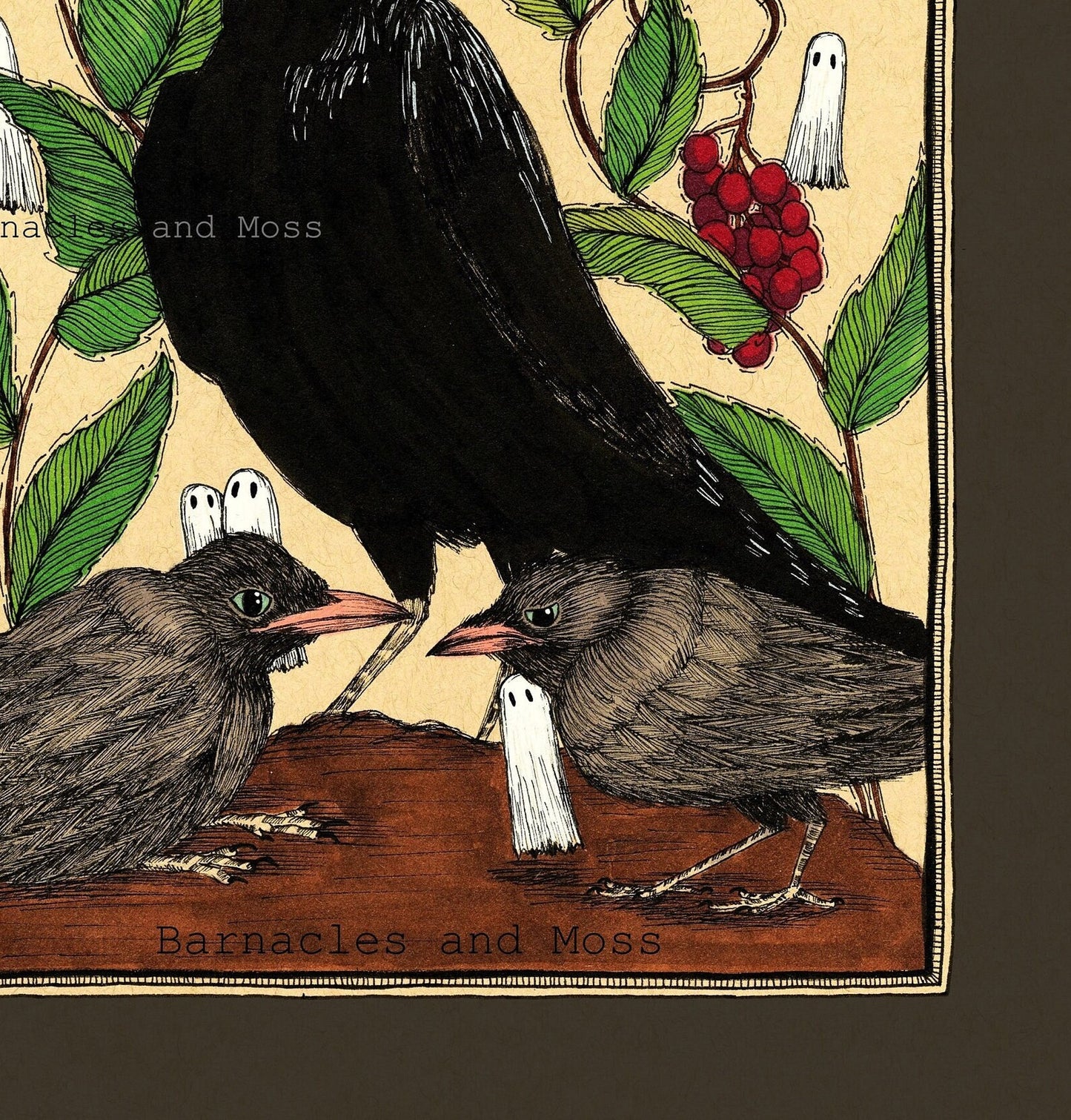 Barnacles and Moss "Baby Crows"