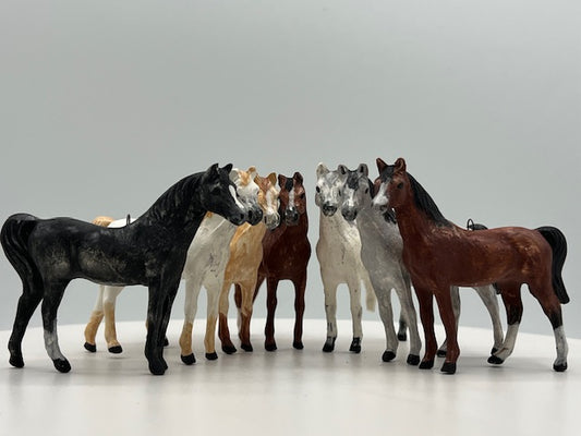 Amalia Morsi Mini Porcelain Horse Sculptures