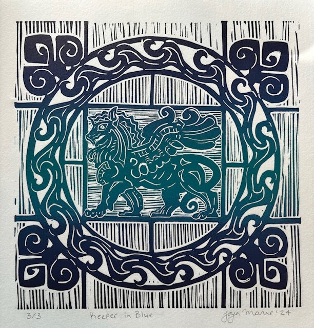 Joya Marie "Keeper in Blue"