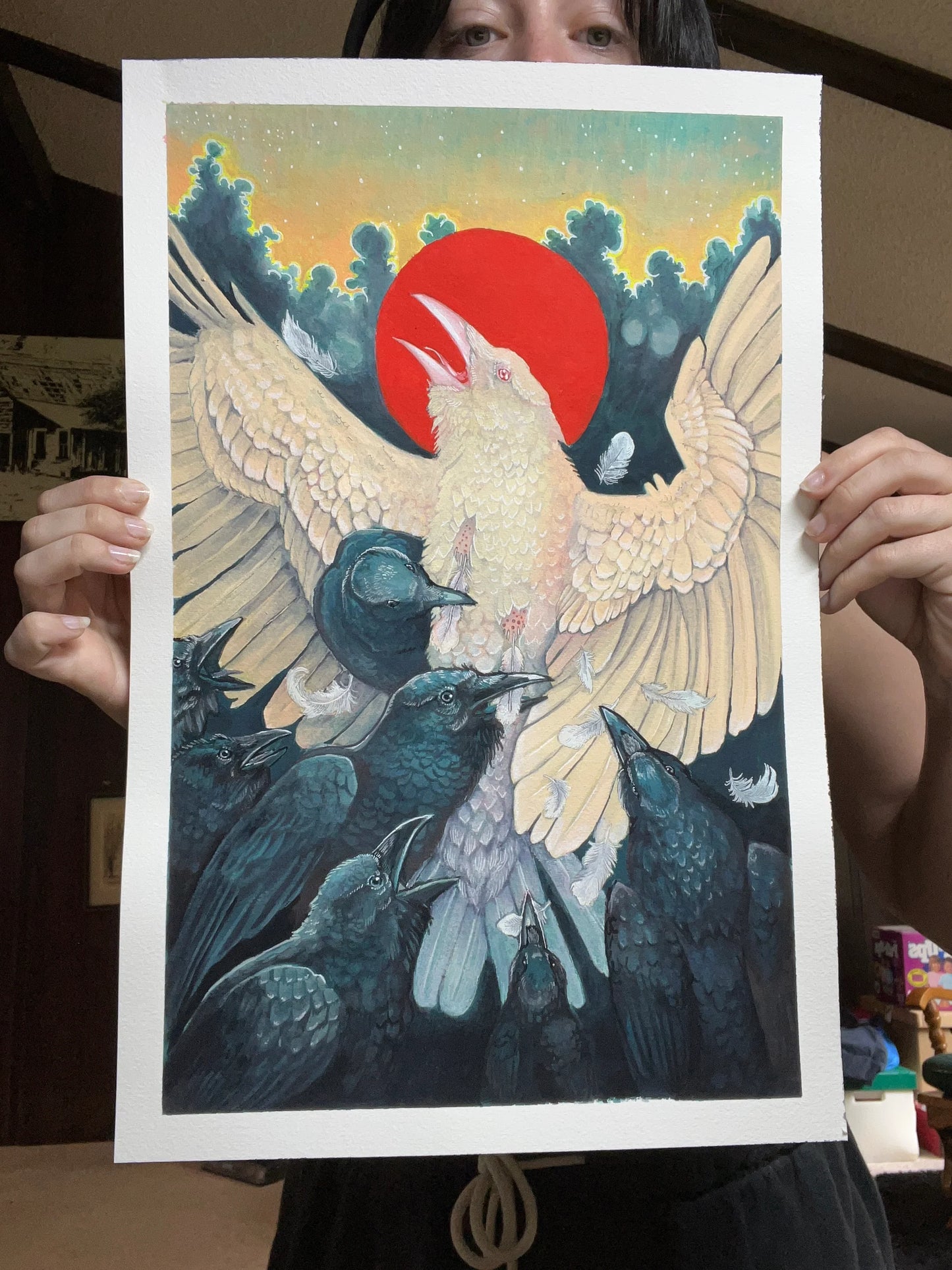 Foxcry Illustration "Of Other Feathers"