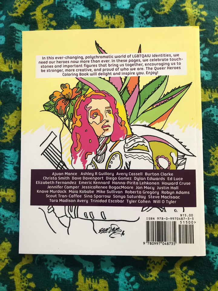 The Queer Heroes Coloring Book