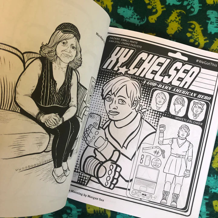 The Transgender Heroes Coloring Book
