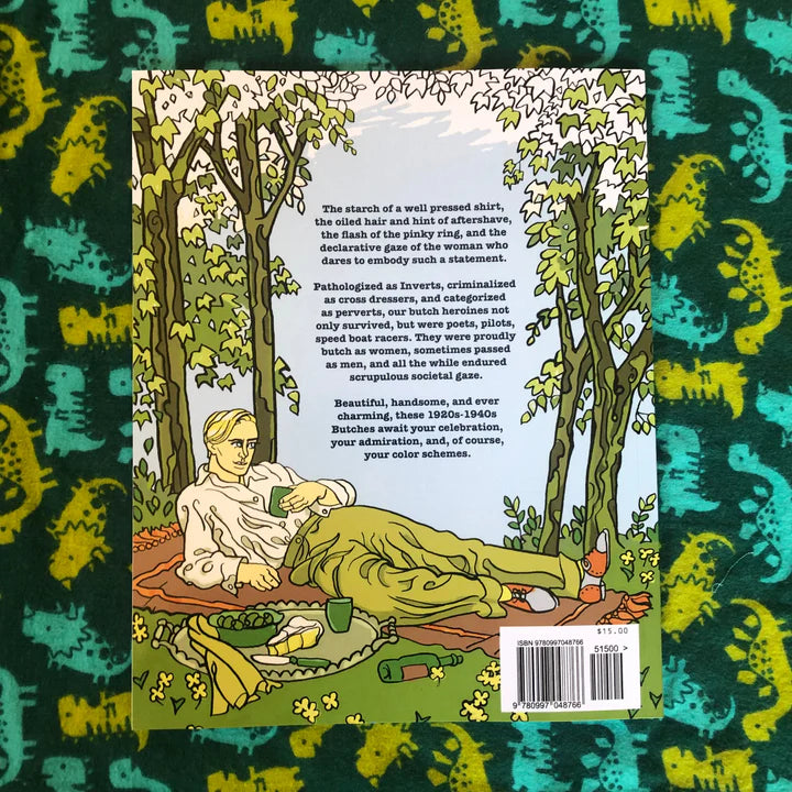 The Butch Lesbians of the '20s, '30s, and '40s Coloring Book