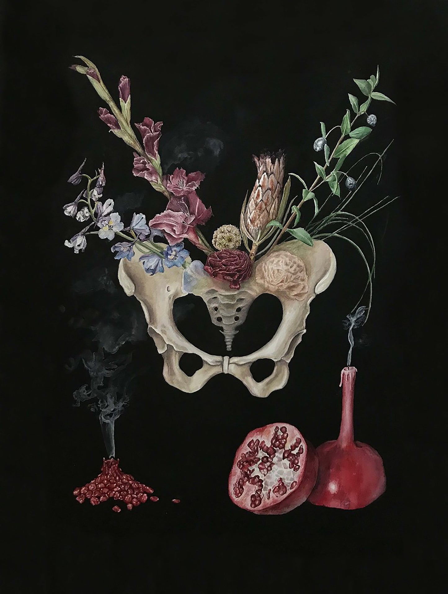 Anneke Wilder "Death Extends a Hand to Life; Pelvic"