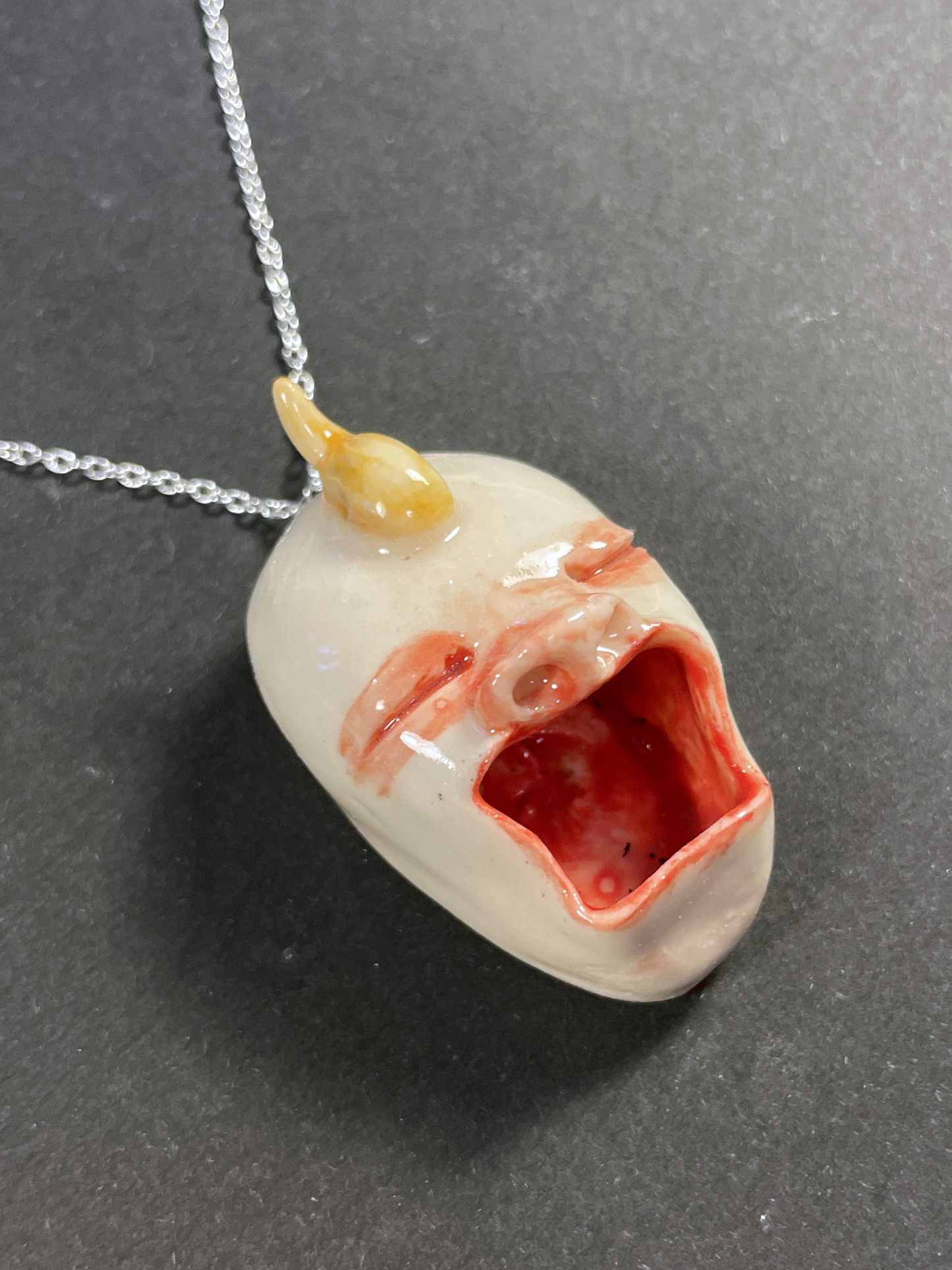 Carmen Cano "Release" Ceramic Pendant