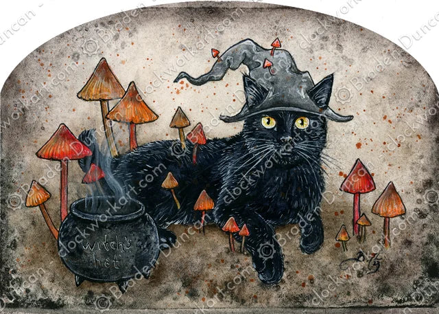 Clockwork Art "Fatal Fungi: Witch's Hat"