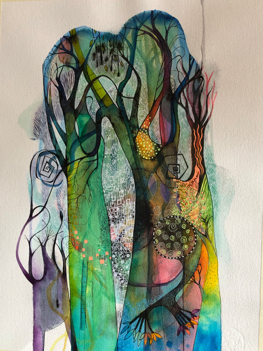 Susan Christensen "Snowstorm in Spring"