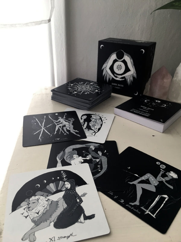 Dark Days Tarot Deck and Guidebook