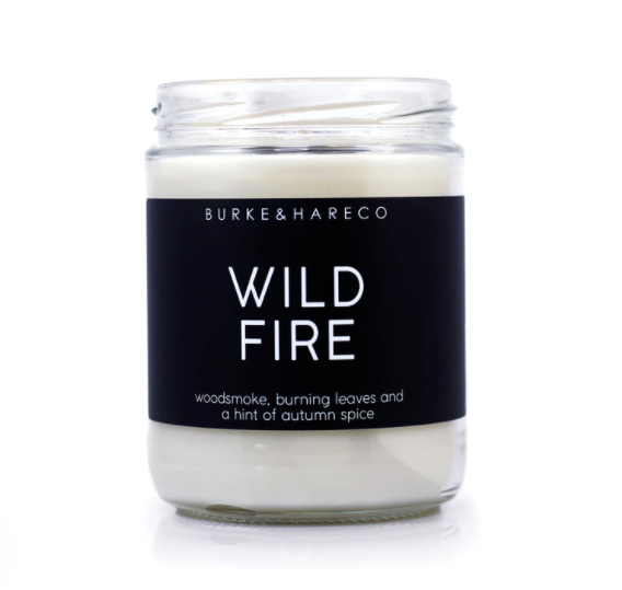 Burke & Hare Co. "Wild Fire" Bonfire + Spice Candle