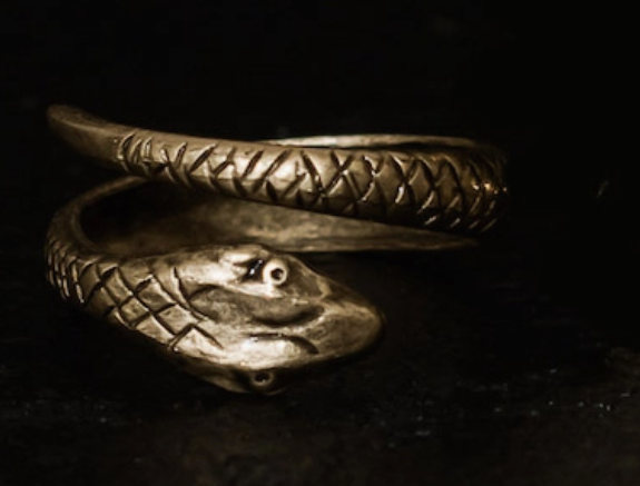 Trollbinde Adjustable Serpent Ring