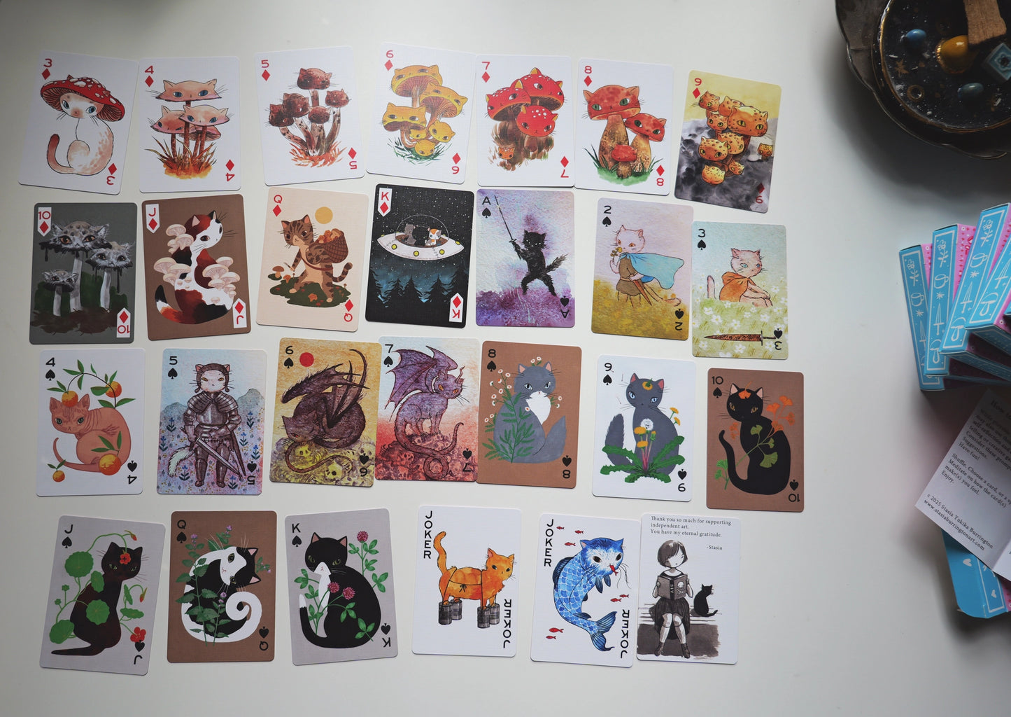 Magic Neko Fortune Telling Deck