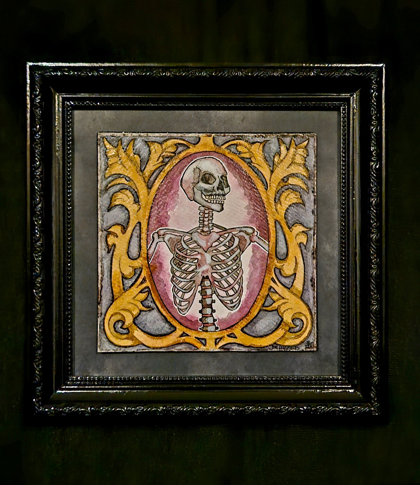 Joie Higgins "Skeleton Study I"