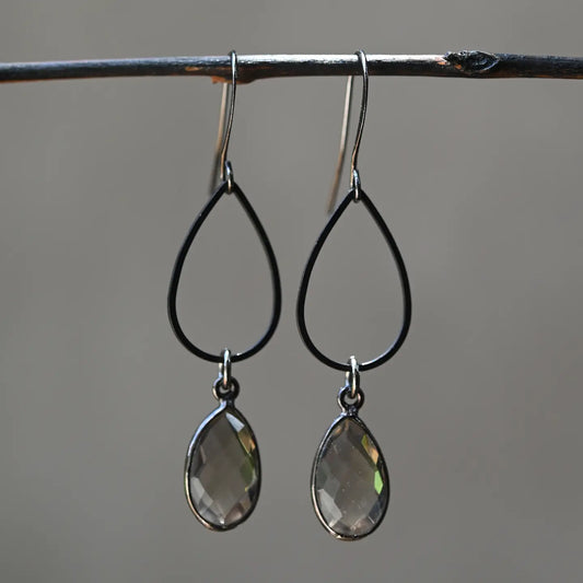 KBD Studios Black Smokey Quartz Drops *PRE-ORDER 10/15*