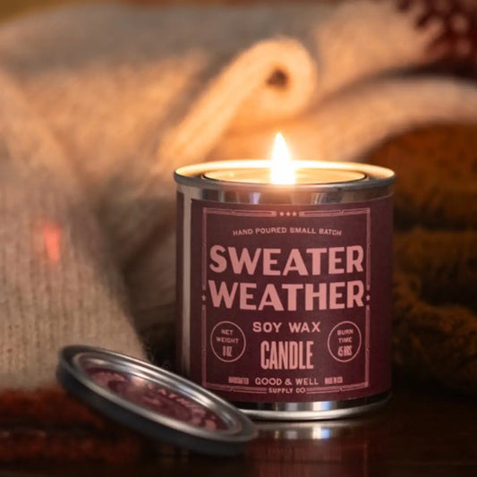 Good & Well Supply Co. "Sweater Weather" Candle *PRE-ORDER 10/10*