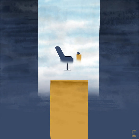 Jay Stoneking "Sitting Room" Print