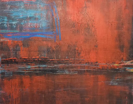 Elise DiGiuseppe "Thin Blue Lines 4"