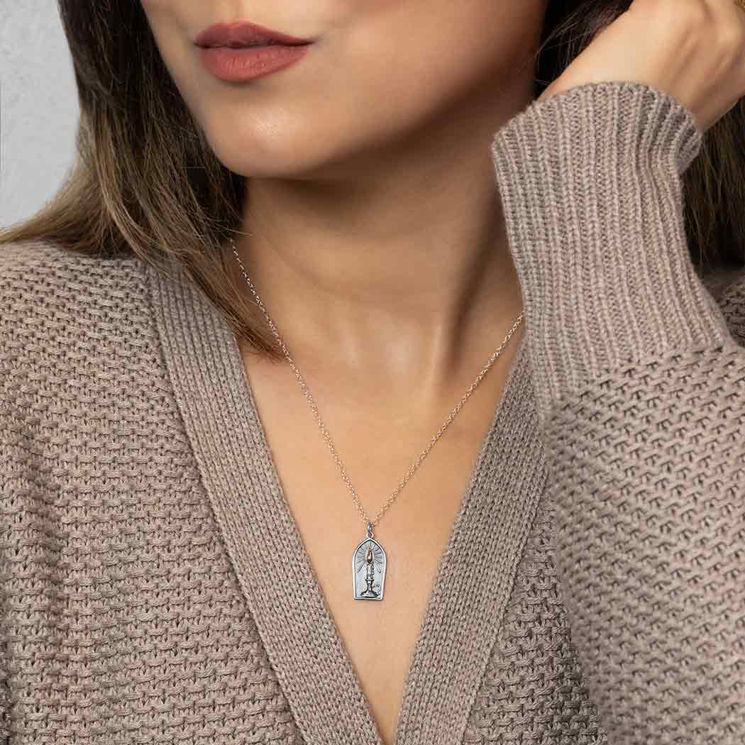Nina Designs "Candle" Sterling Necklace