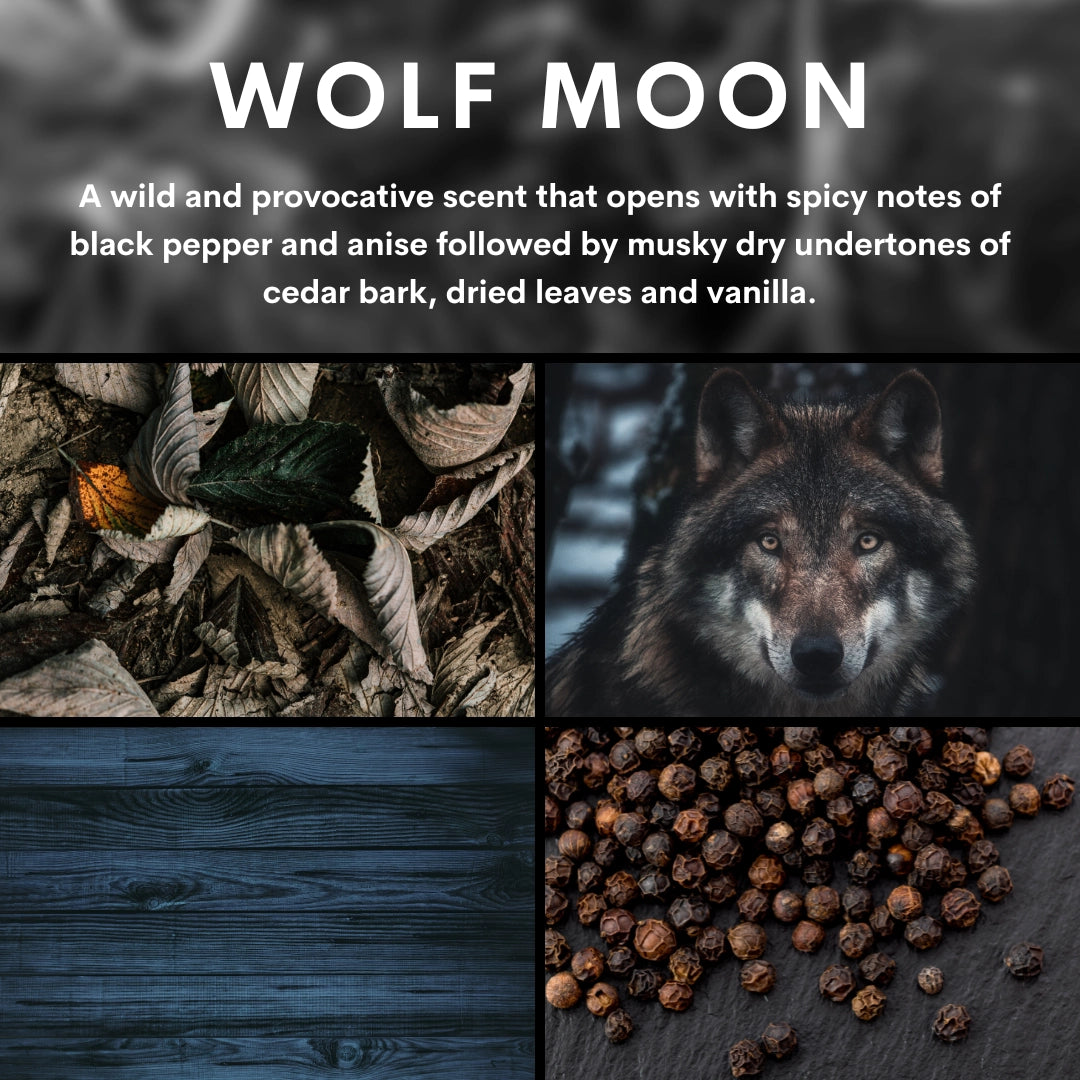 Burke & Hare Co. "Wolf Moon" Candle