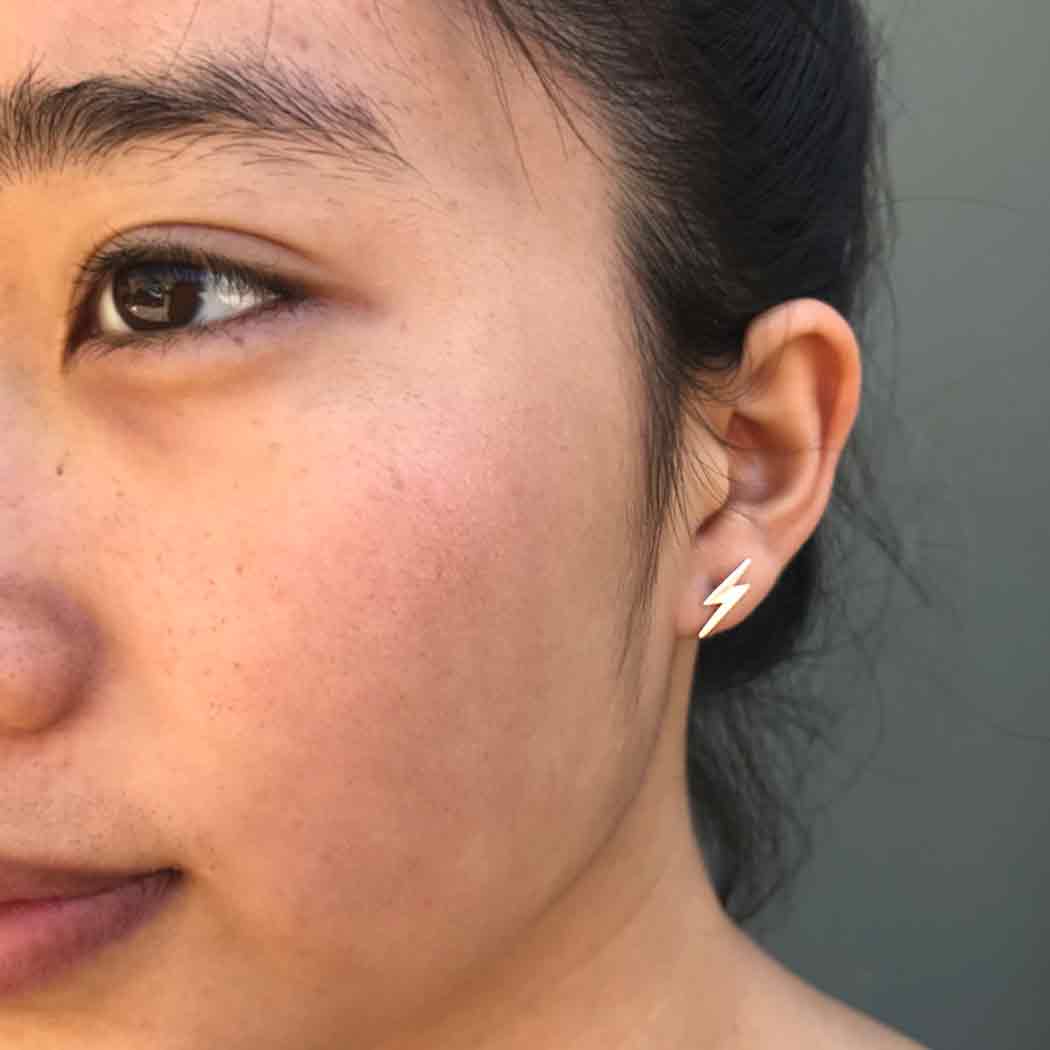 Nina Designs "Lightning Bolt" Studs