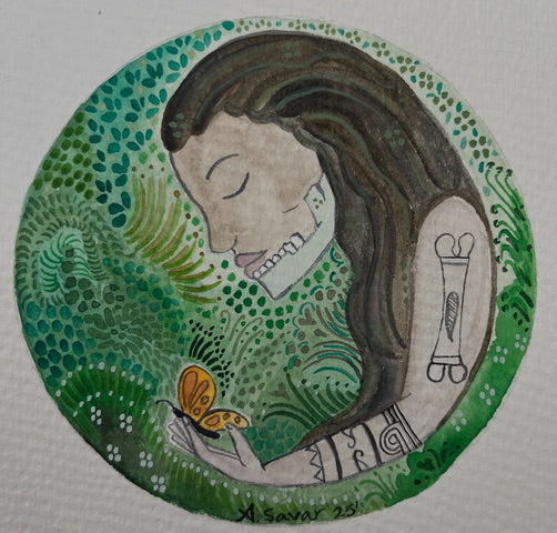 Andrea Savar "Jawbone and Moss"