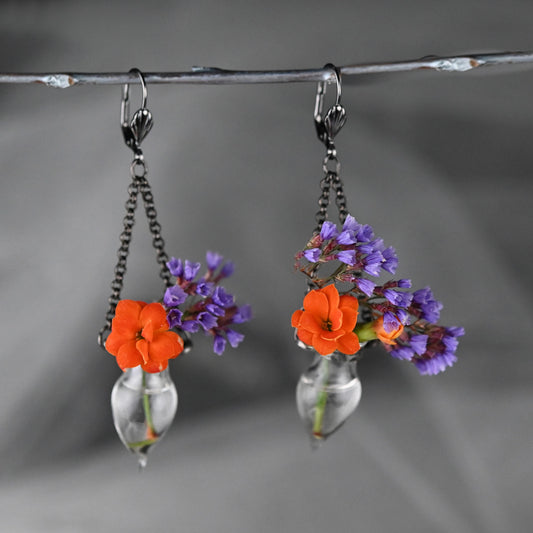 KBD Studios Flower Vase Earrings *PRE-ORDER 10/15*