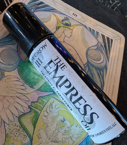 Tarot Crow "III - The Empress" Scented Oil Roller