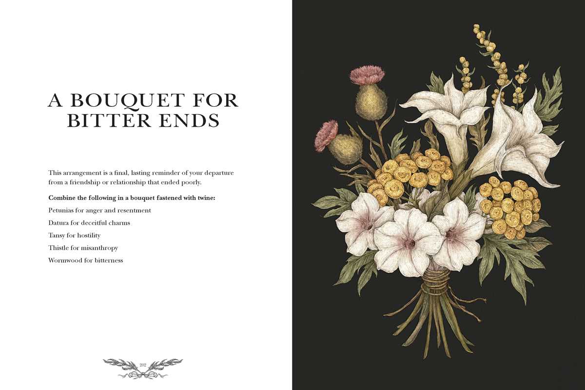 Jessica Roux "Floriography" Botanical Encyclopedia