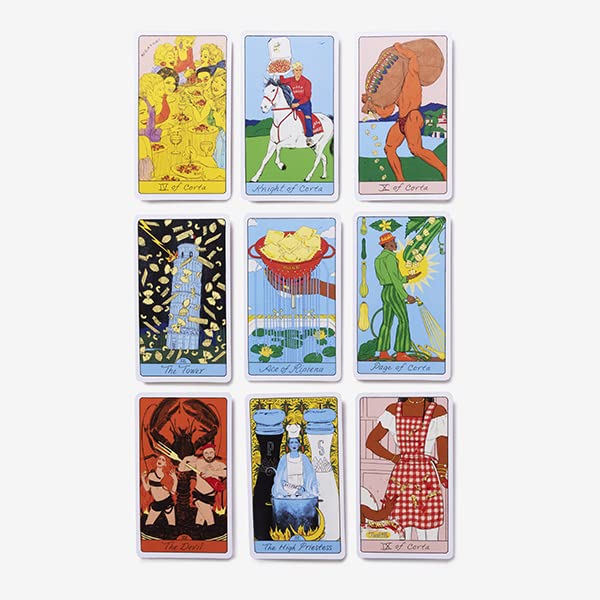 The Pasta Tarot: A 78-Card Deck for Delicious Divination