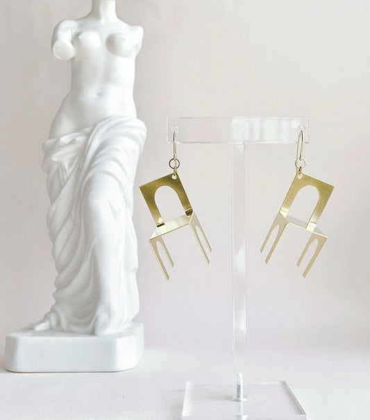 While Odin Sleeps "Cathedra" Earrings