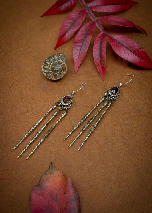 Trollbinde "Temple Serpent" Earrings