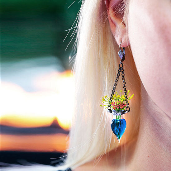 KBD Studios Flower Vase Earrings *PRE-ORDER 10/15*