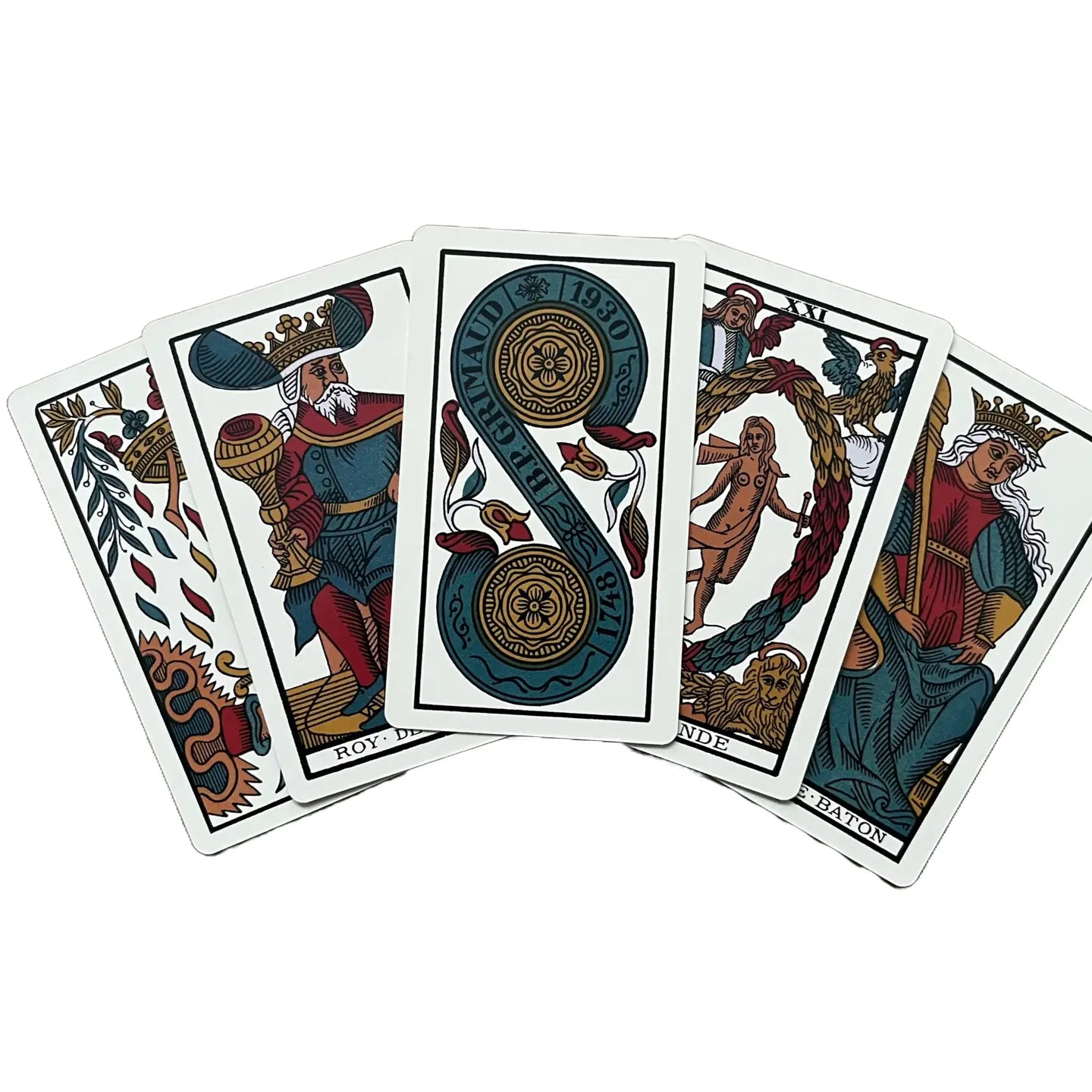 1930 Tarot de Marsella y Guía 