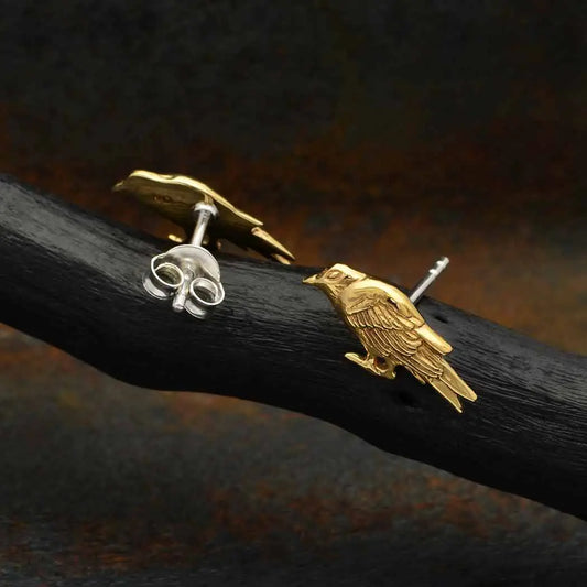 Nina Designs "Raven" Post Earrings *PRE-ORDER 9/4*
