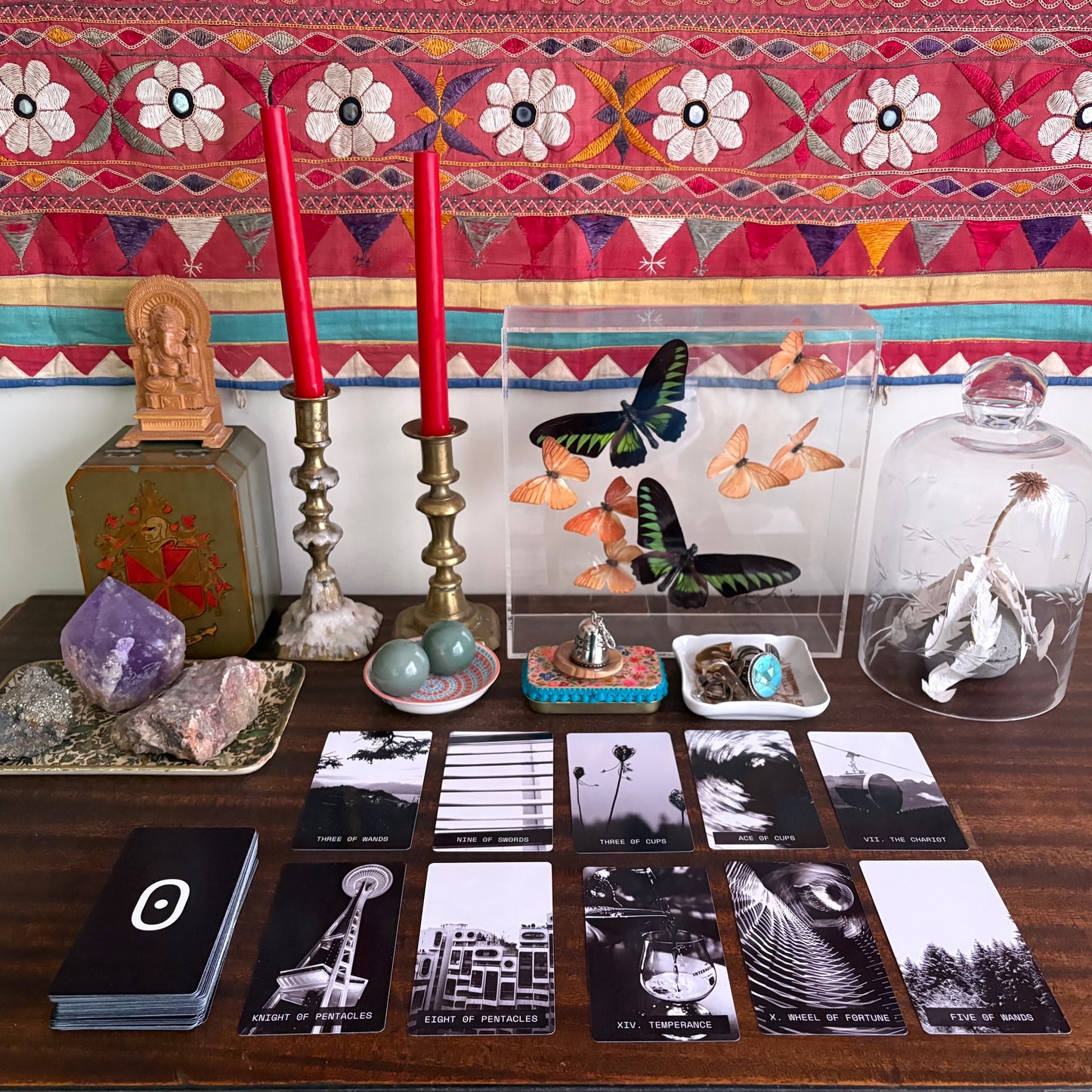 Jill Corral "Liminocity | The Light Between | The Monochrome Arcana" Deck