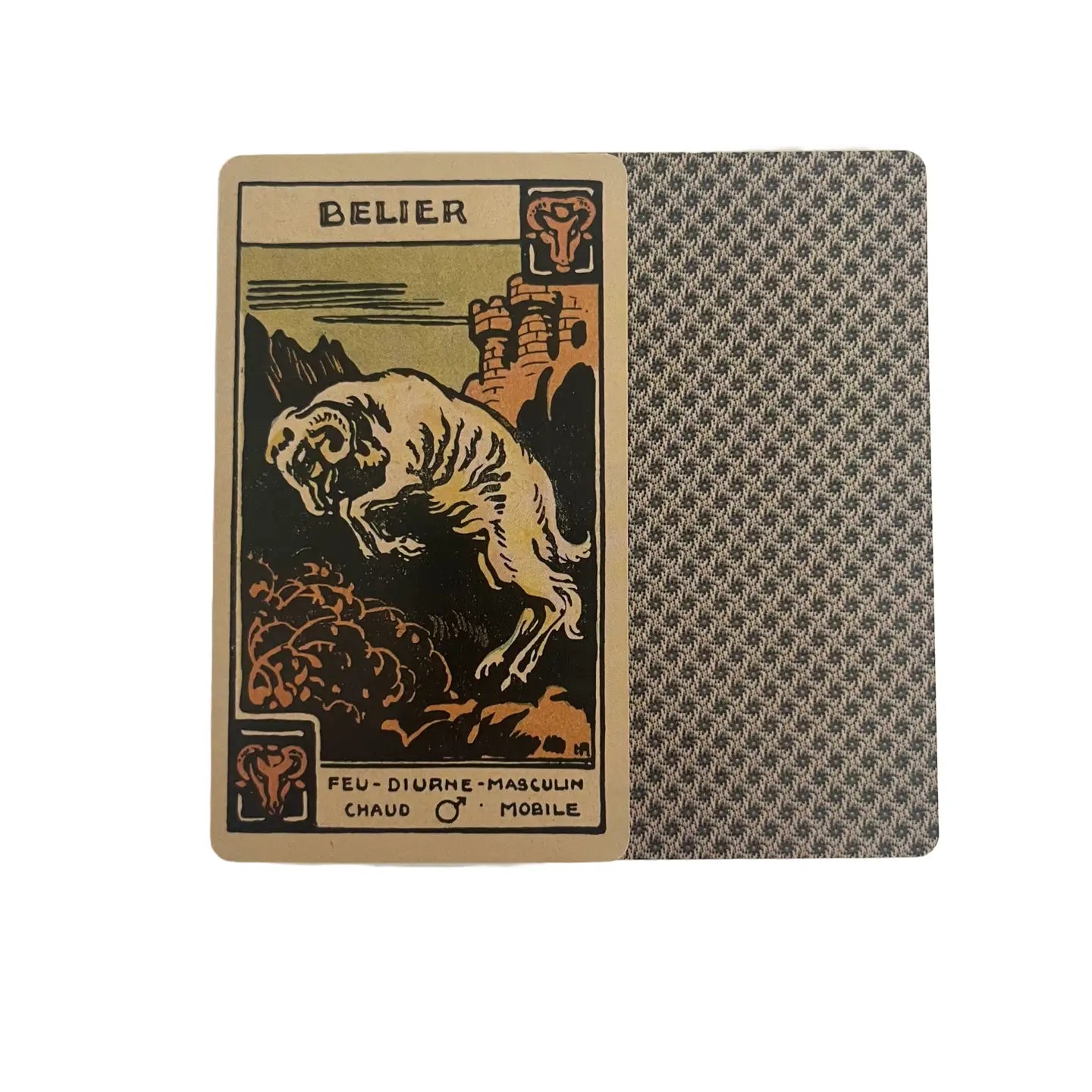 "Le Tarot Astrologique" 1927 Baraja de reproducción Muchery 